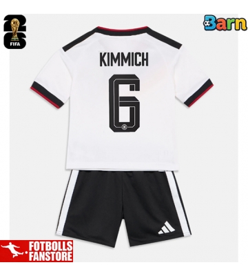 Tyskland Joshua Kimmich #6 Hemmatröja Barn VM 2026 Kortärmad (+ Korta byxor)